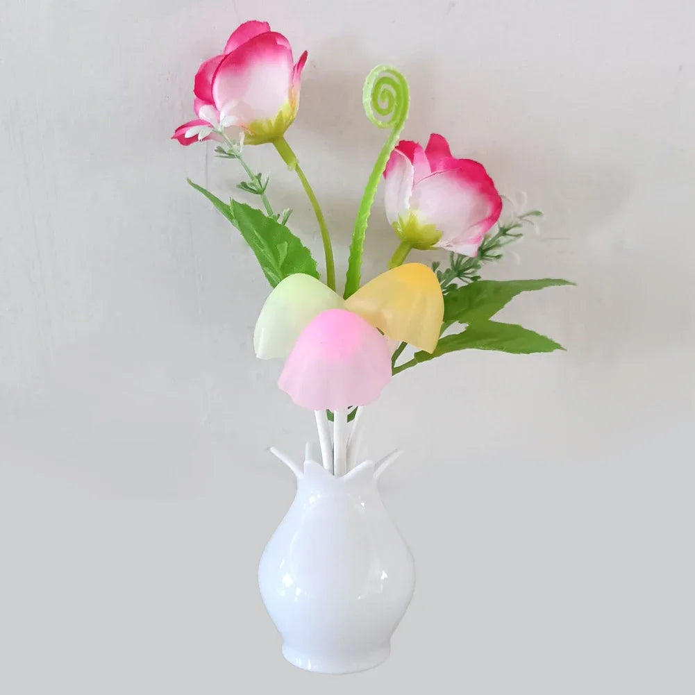 GlowBloom Sensor Night Lamp hybrid