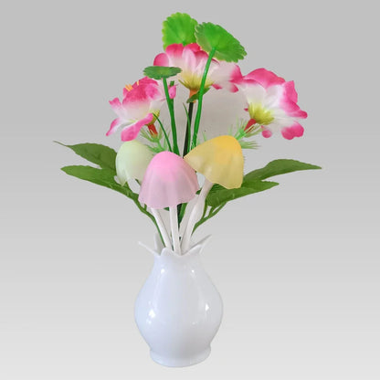 GlowBloom Sensor Night Lamp hybrid